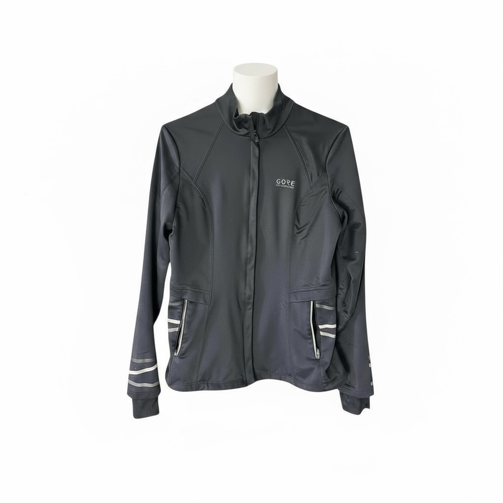 Gore Running Wear Women's Black Activewear Jacket Size L